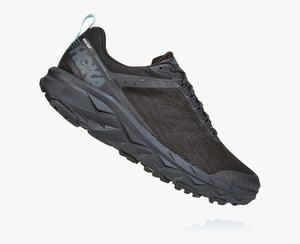 Hoka One One Women's Challenger ATR 5 GORE-TEX Trail Shoes Black/Light Green Clearance Canada [UPZTY